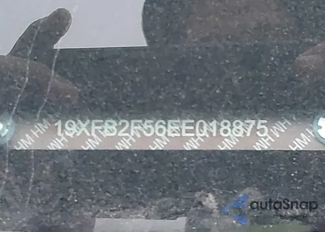 2014 Honda Civic Lx из США, поврежденный, VIN 19XFB2F56EE018875